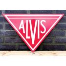 Alvis 55x33 cm emailleschild flach