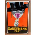 Sandeman's port art deco emailleschild