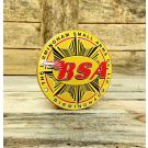 BSA Birmingham small arms Runden automobilschilder klein