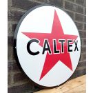 Caltex emailleschild