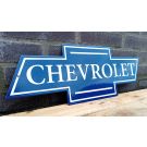 Chevrolet ausgeschnitten emailleschild
