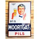 Moortgat's Pils Emailleschild XXL