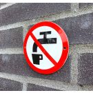 Verbotsschild Kein Trinkwasser