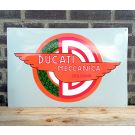 Ducati meccanica bologna emailleschild