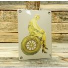 Dunlop Frau LKW-Reifen automobilschilder klein