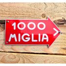 1000 Miglia Automobilschilder Klein