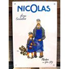 Emaille bord Nicolas Netar et Glou-Glou