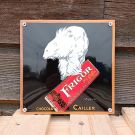 Emailleschild Frigor chocolat