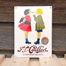 François-Louis Cailler chocolat au lait in Emaille