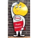 Esso man emailleschild flach