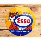 Esso put tiger in your tank emailleschild