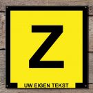 Emailschild mit eigener Beschriftung