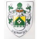 Familienwappen in Schildform