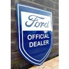 Ford Official Dealer emailleschild