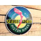 Sealed power pistron rings emailleschild