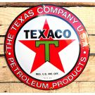 Texaco petroleum products - emailleschild