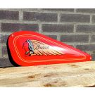 Indian tank emailleschild