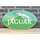 Jaguar oval emailleschild