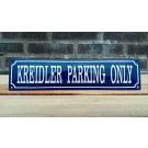 Kreidler parking only