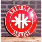 Kreidler Service Ø 50 cm emailleschild