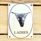 Ladies string toiletbord