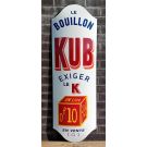 Le Bouillon Kub Exiger Groß emailleschild