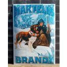 Martells Brandy emailleschild