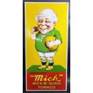 Mick Tobaco Groß emailleschild