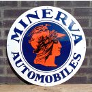 Minerva automobiles emailleschild