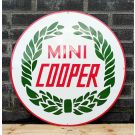 Mini Cooper emailleschild