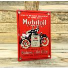 Mobiloil TT automobilschilder klein