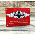 Morgan - The Morgan Motor Co. LTD. Automobilschilder Klein