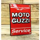Moto Guzzi Service automobilschilder klein
