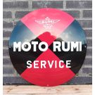 Moto rumi service emailleschild