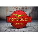 Emailleuhr Moto Guzzi