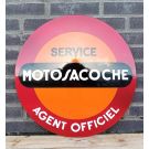 Motosacoche service agent officiel emailleschild