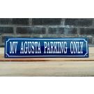 MV Agusta parking only