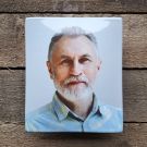 Emaille-Foto für Grabstein