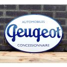 Peugeot Concessionnaire emailleschild