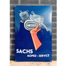 Sachs moped - service emailleschild