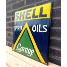 Shell spirit oils garage emailleschild