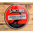 Sinclair Pennsylvania motor oil emailleschild