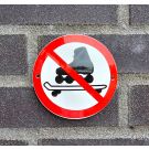 Skatebord Verbot