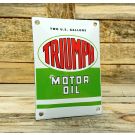 Triumph Motor Oil automobilschilder klein