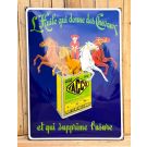 Yacco Huile qui donne des chevaux emailleschild XXL