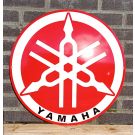 Yamaha rund emailleschild
