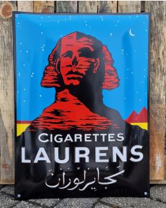 Ed Laurens Cigarettes emailleschild