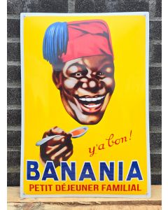 Banania petit déjeuner familial emailleschild