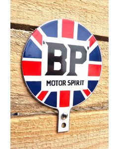 BP motor spirit emailleschild