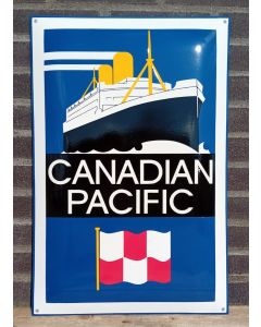 Canadian pacific emailleschild